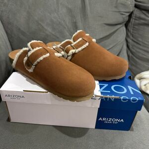 Arizona Women's Tan and Brown Clogs
